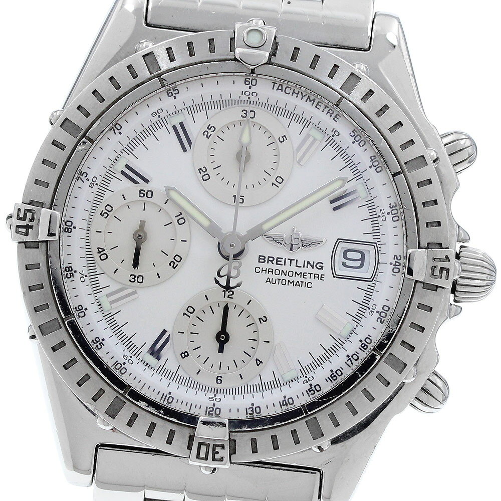 ブライトリング BREITLING A13352 クロノマット デイト 自動巻き メンズ _965383【中古】