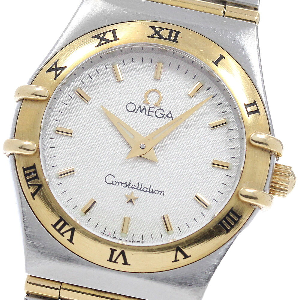 オメガ OMEGA 1272.30 コンステレーション フルバー クォーツ レディース 保証書付き_966264【中古】