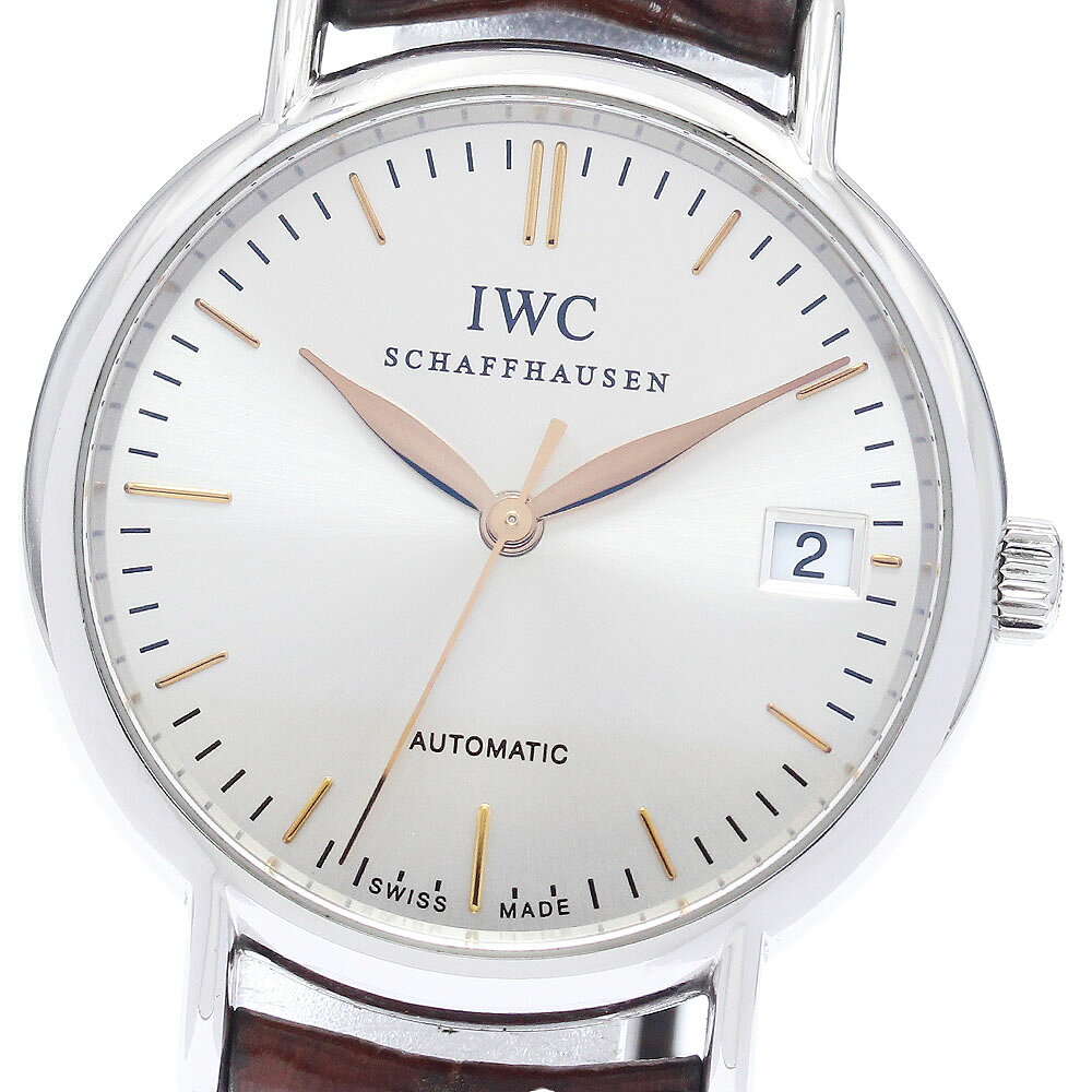 IWC IWC SCHAFFHAUSEN IW356404 ポートフィノ デイト 自動巻き ボーイズ ...