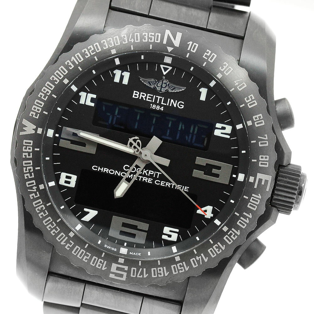 ブライトリング BREITLING コックピット A13358 クロノグラフ メンズ