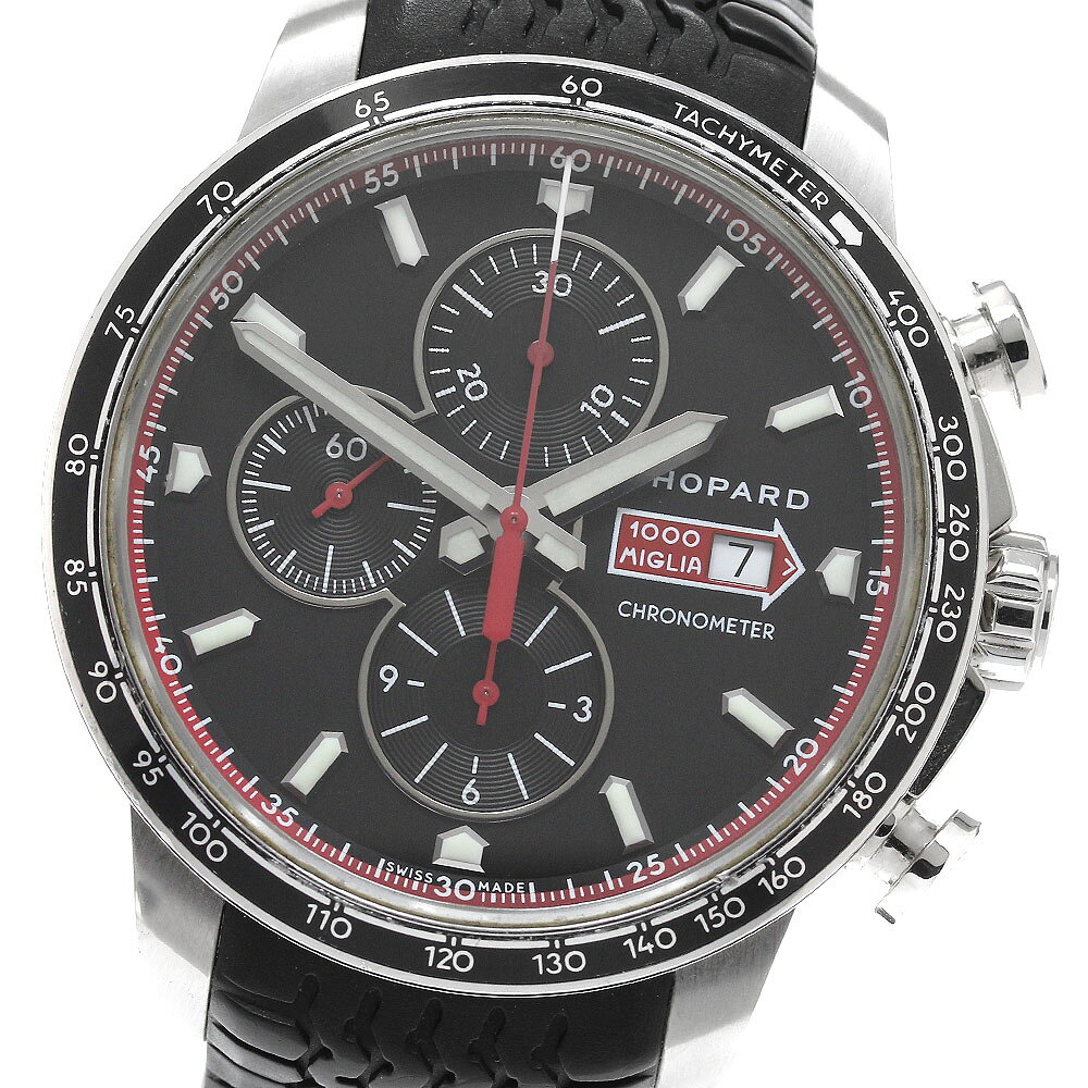 ショパール Chopard 8571 ミッレミリア GTS クロノグラフ 自動巻き メンズ _967690【中古】