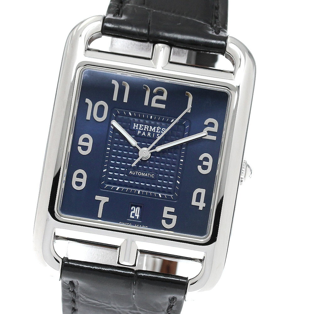 エルメス HERMES CD7.810 ケープコッド デイト 自動巻き メンズ _967850【中古】