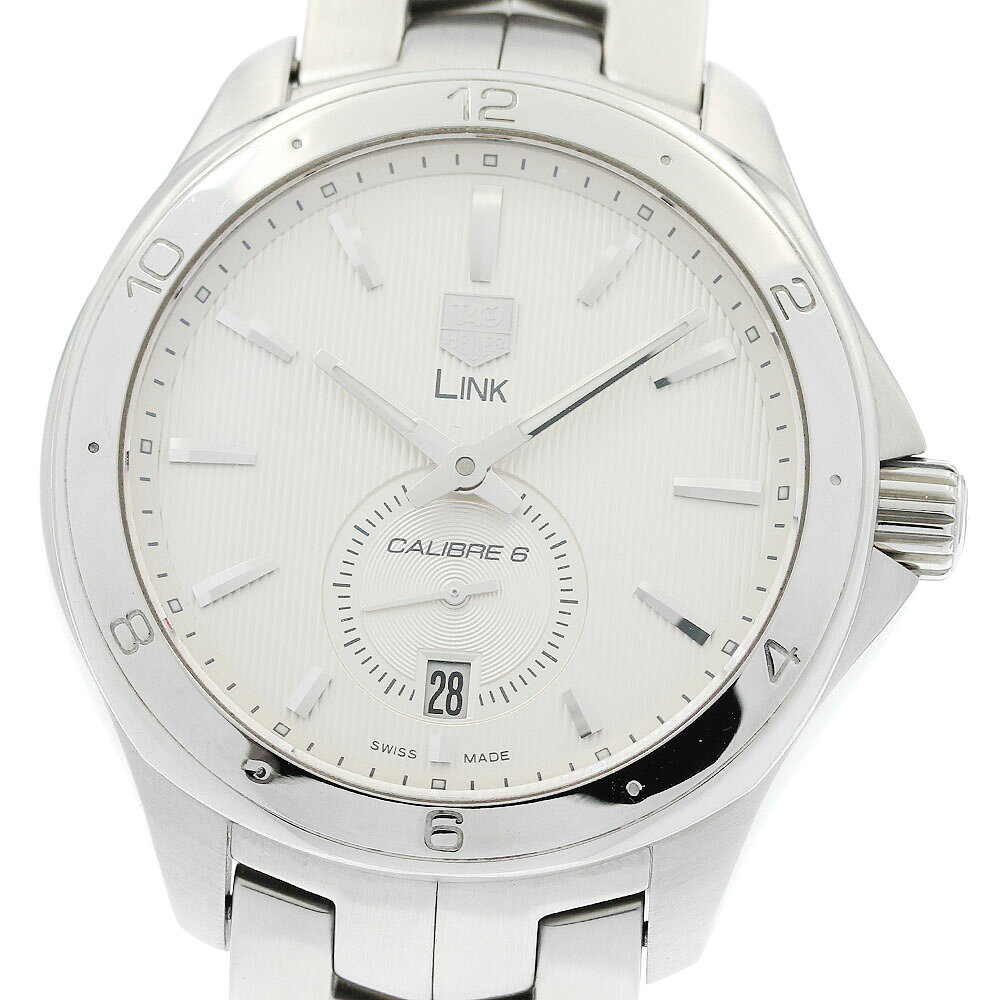 タグホイヤー TAG HEUER WAT2111 リンク キャリバー6 スモールセコンド 自動巻き メンズ _967867【中古】