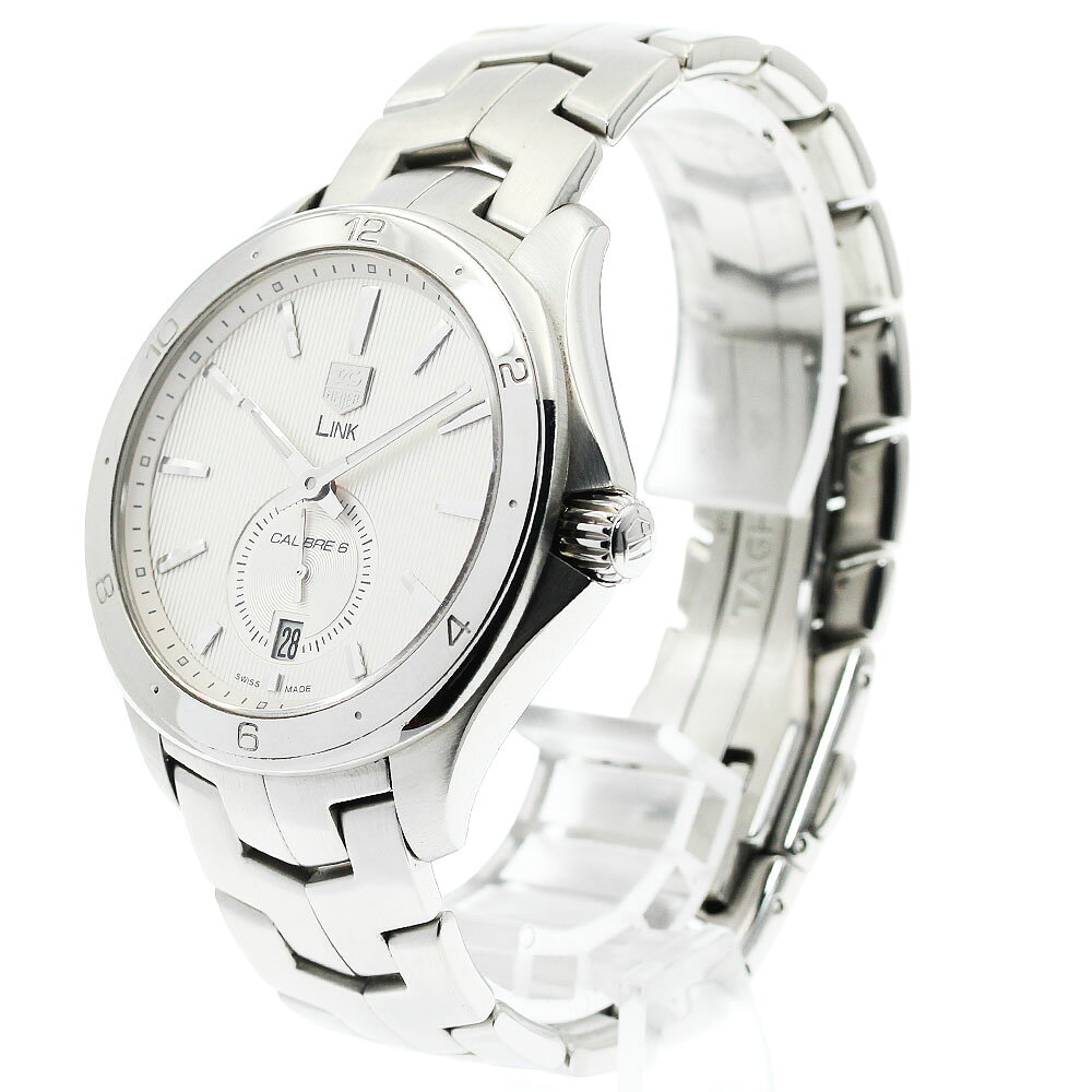 CLOSERのタグホイヤー TAG HEUER WAT2111 リンク キャリバー6 スモールセコンド 自動巻き メンズ _967867【中古】｜アングル2