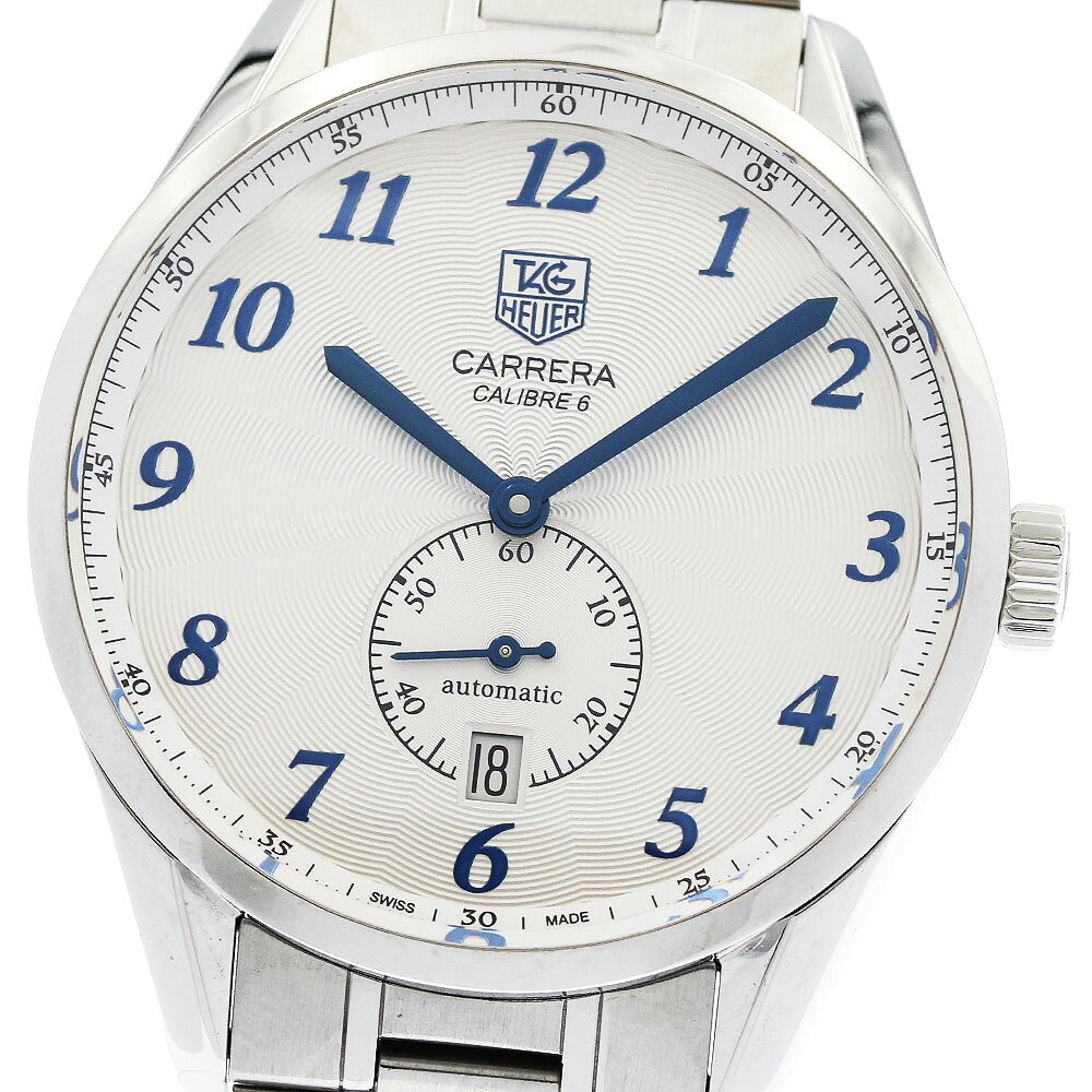 タグホイヤー TAG HEUER WAS2111 カレラ ヘリテージ キャリバー6 デイト 自動巻き メンズ 美品 _967869【中古】