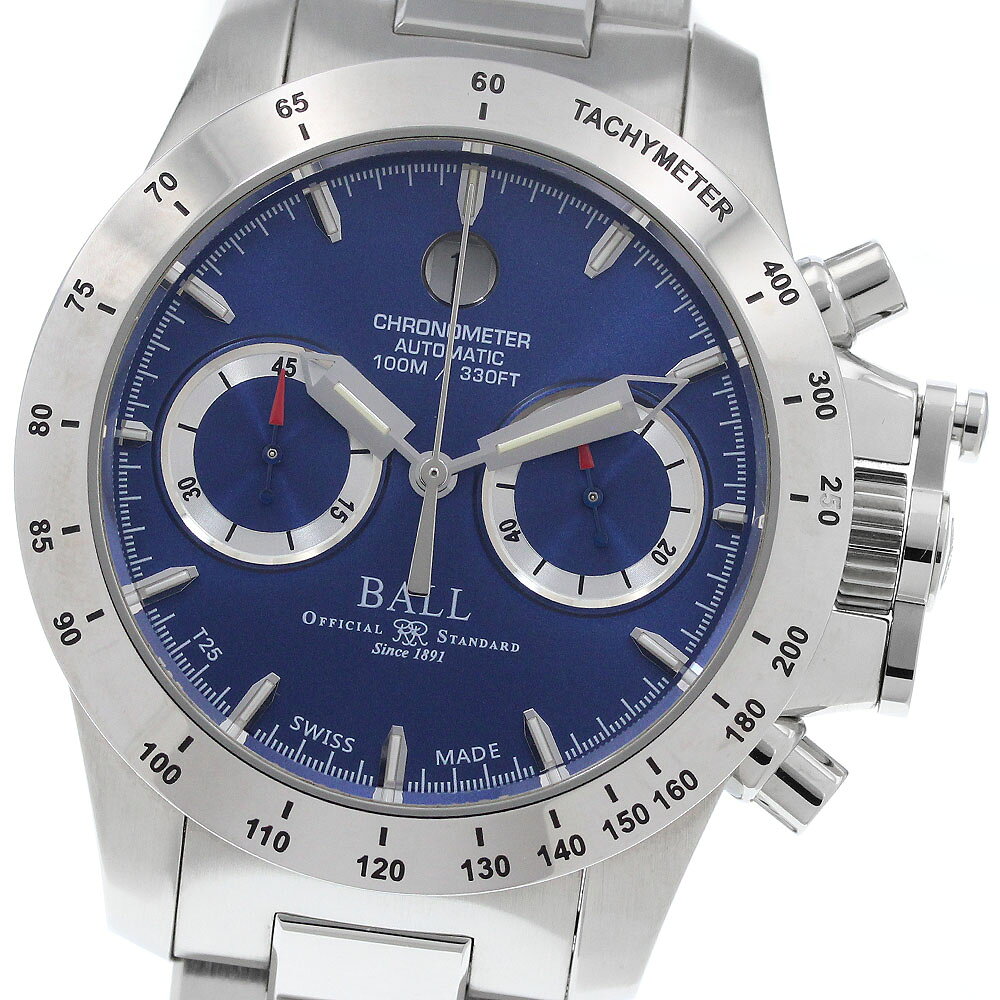 ボールウォッチ BALLWATCH CM2098C-SCJ-BE エンジニアハイドロカーボン マグネイト クロノグラフ 自動巻き メンズ 箱・保証書付き_967931【中古】