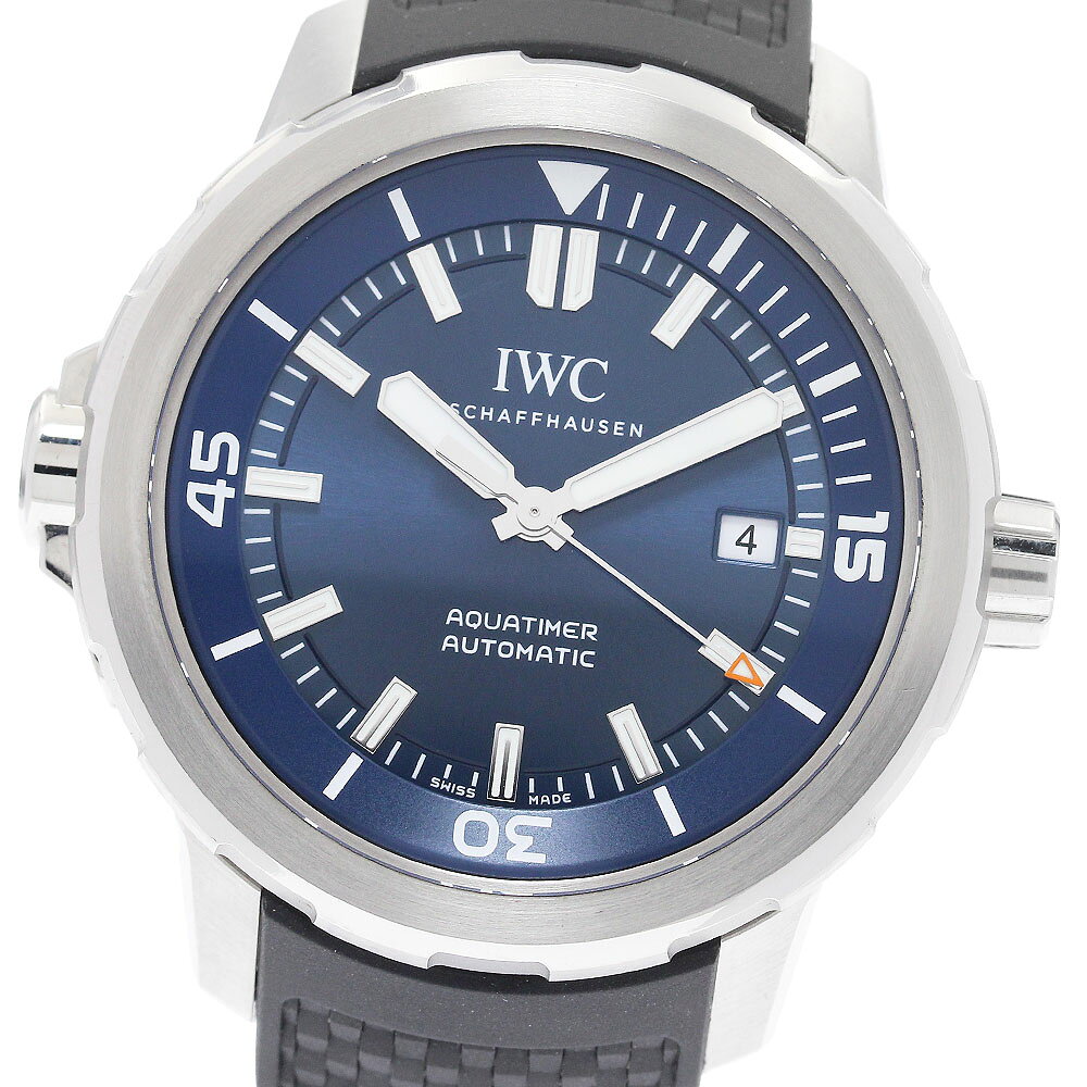 ベルト訳あり IWC IWC SCHAFFHAUSEN IW329005 アクアタイマー エクスペデ ...