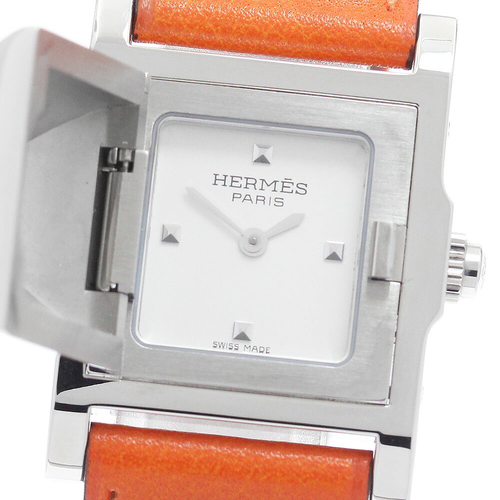エルメス HERMES ME2.210 メドール クォーツ レディース 美品 _968828【中古】