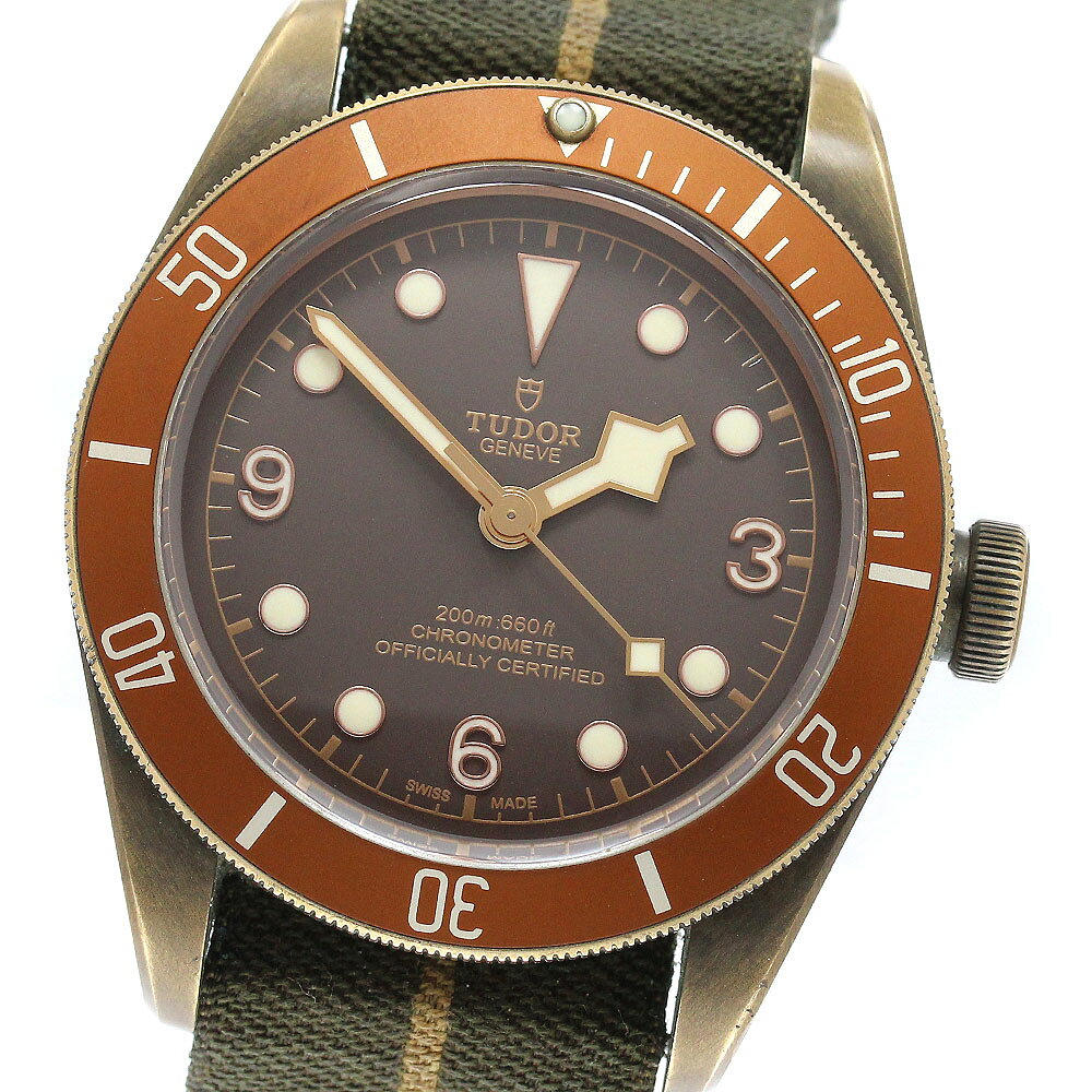 チュードル TUDOR 79250BM ヘリテージ ブラックベイ ブロンズ 自動巻き メンズ 保証書付き_968925【中古】