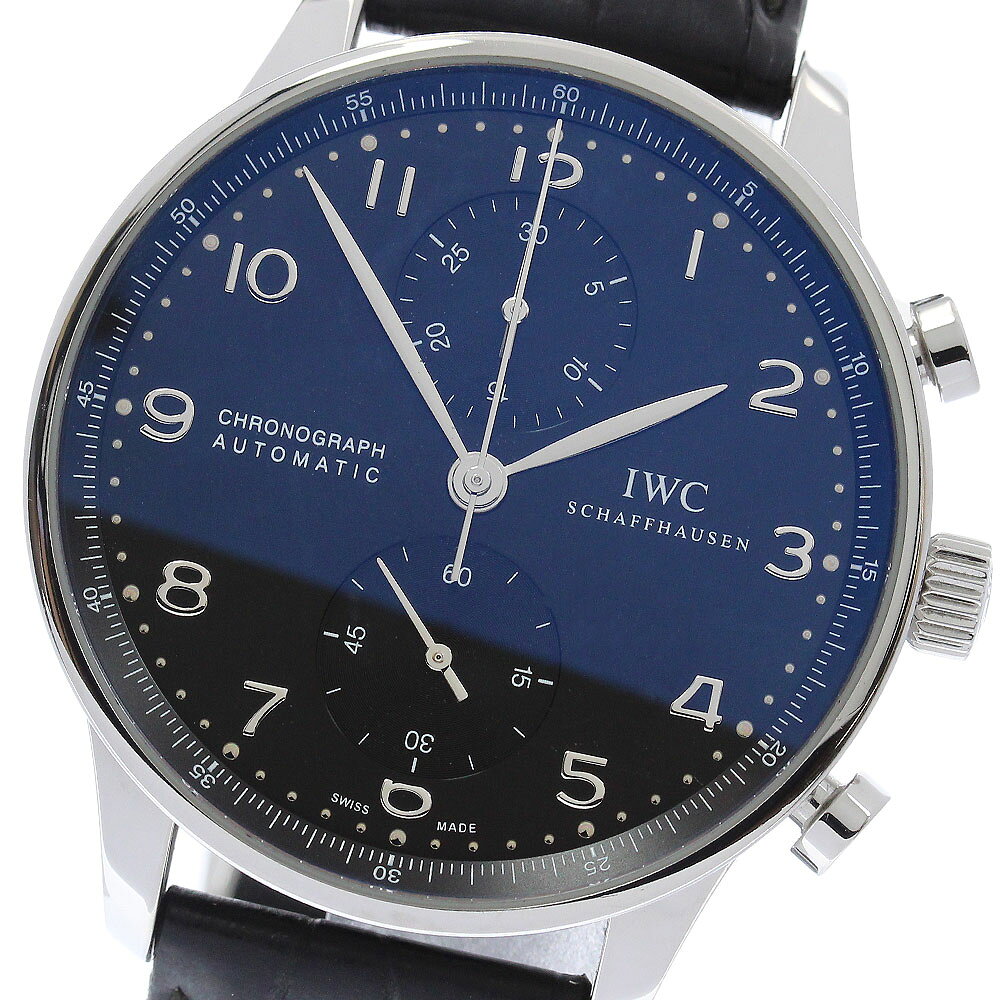 IWC IWC SCHAFFHAUSEN IW371447 ポルトギーゼ クロノグラフ 自動巻き メ ...