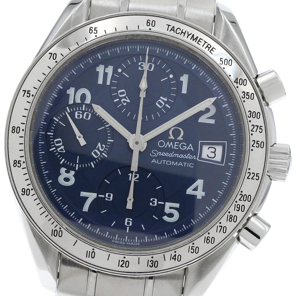 オメガ OMEGA 3513.82 スピードマスター クロノグラフ デイト 自動巻き メンズ _962403【中古】