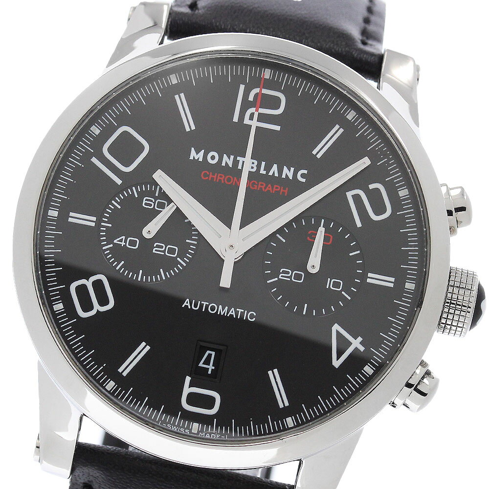 モンブラン MONTBLANC 7069 タイムウォーカー クロノグラフ デイト 自動巻き メンズ _963397【中古】