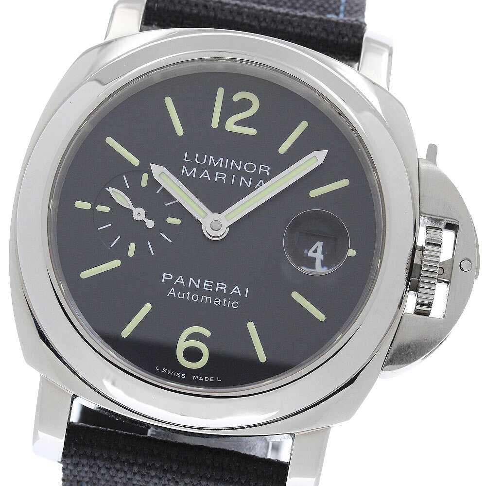 パネライ PANERAI PAM00104 ルミノールマリーナ スモールセコンド 自動巻き メンズ _965625【中古】