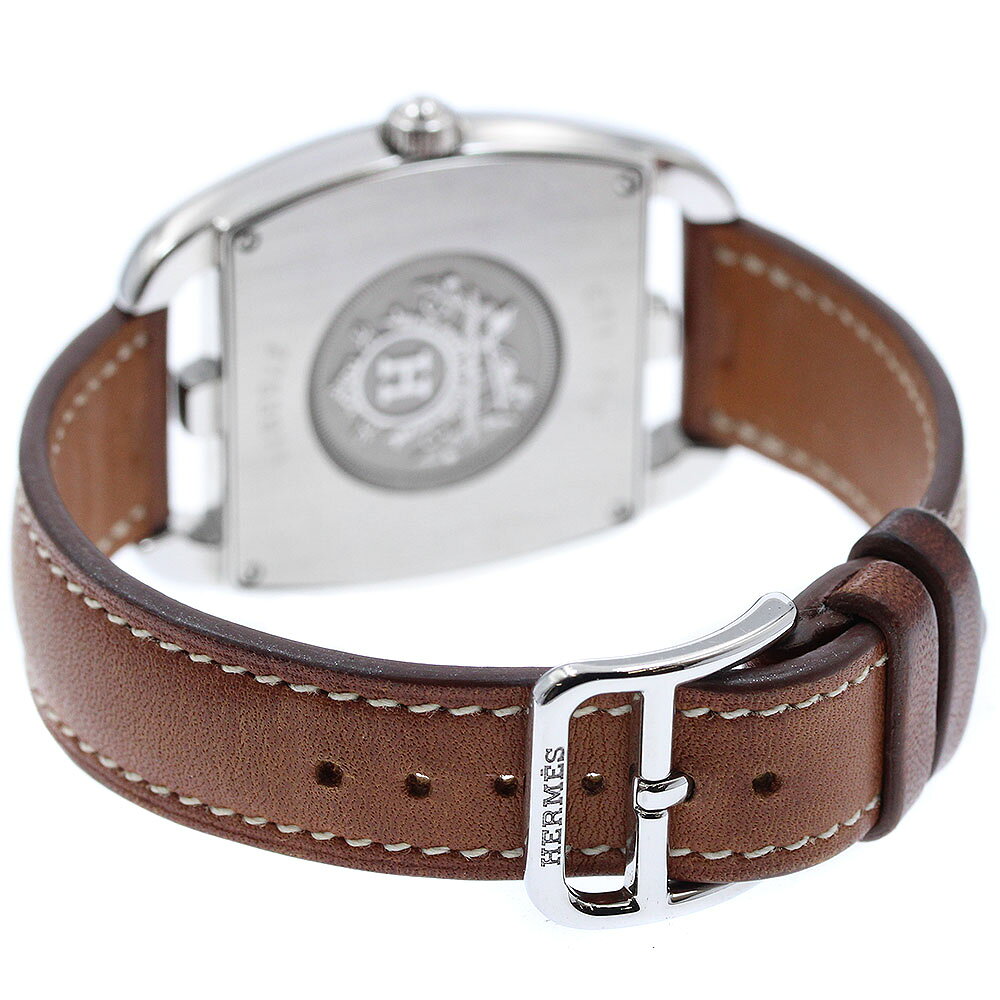 CLOSERのエルメス HERMES CT1.710 ケープコッド トノー クォーツ メンズ _967206【中古】｜アングル3