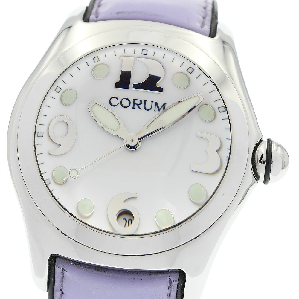 コルム CORUM 163.150.20 バブル デイト クォーツ メンズ _967893【中古】
