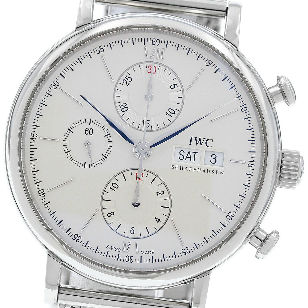 IWC IWC SCHAFFHAUSEN IW391015 ポートフィノ クロノグラフ デイデイト  ...