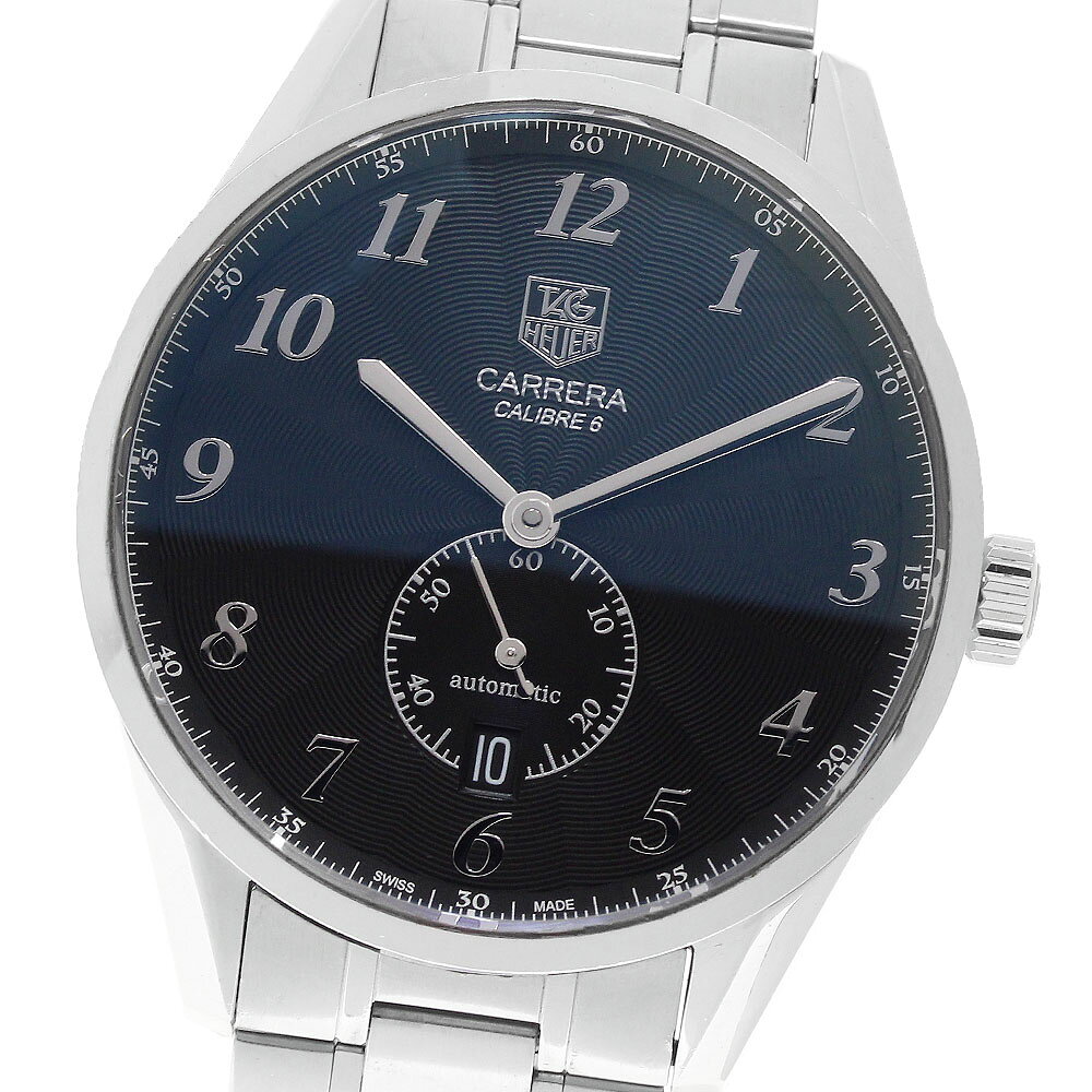 タグホイヤー TAG HEUER WAS2110 カレラ キャリバー6 デイト 自動巻き メンズ 保証書付き_969023【中古】