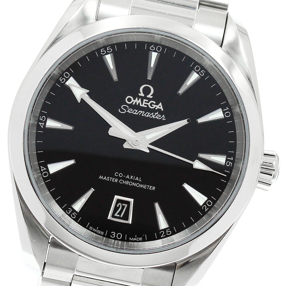 オメガ OMEGA 220.10.38.20.01.004 シーマスター アクアテラ コーアクシャル マスタークロノメーター 自動巻き メンズ _958100【中古】