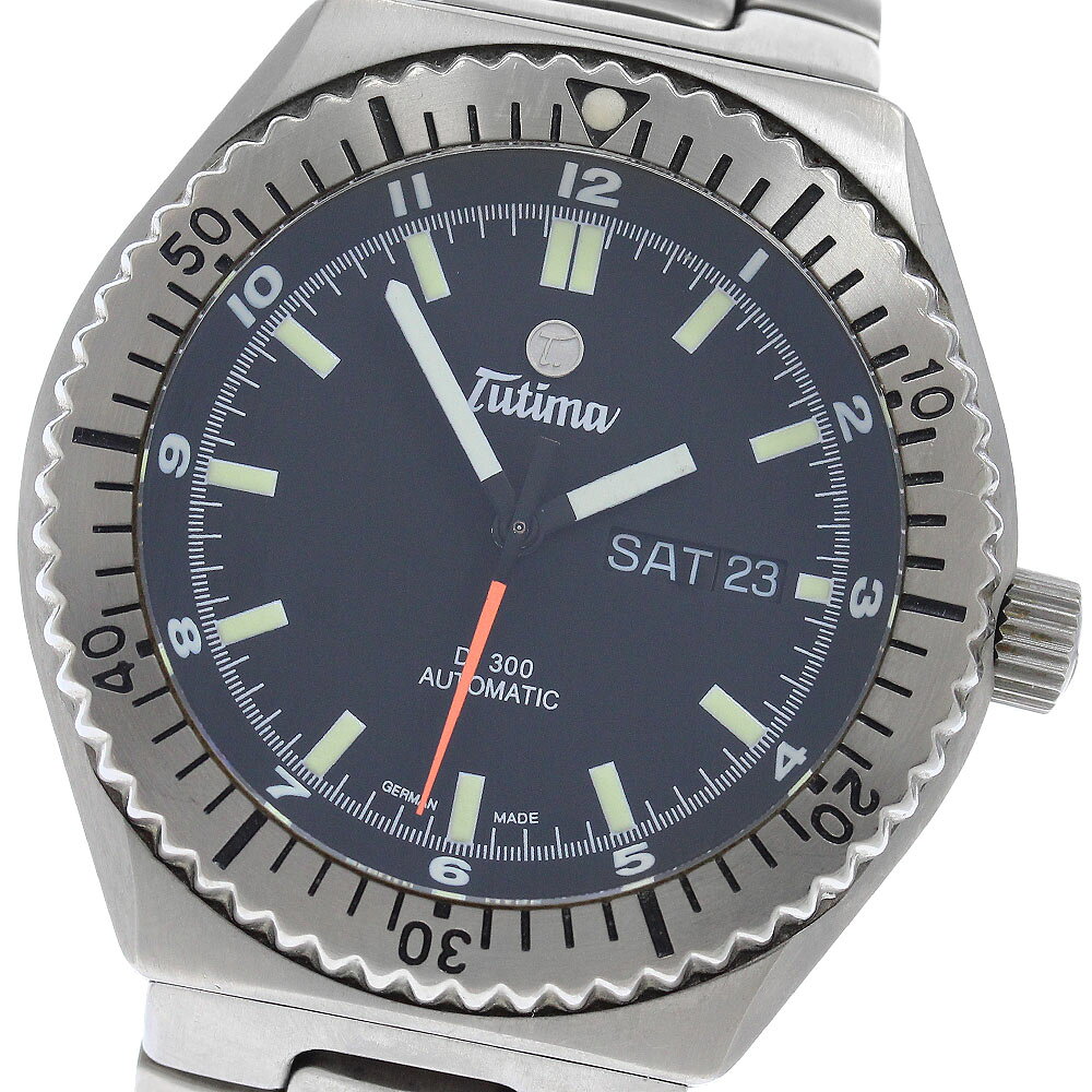 チュチマ TUTIMA 629 DI300 ダイバーズ デイデイト 自動巻き メンズ _965705【中古】