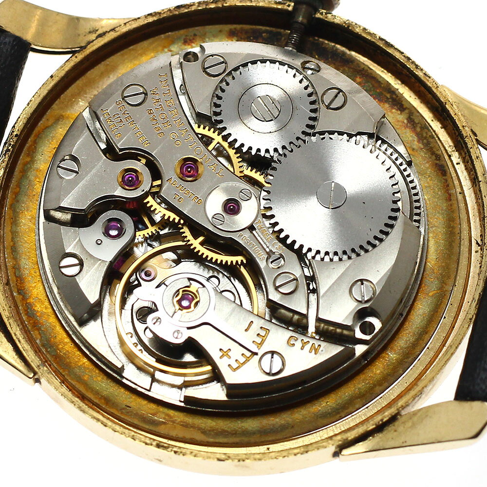 CLOSERのIWC IWC SCHAFFHAUSEN K18YG Cal.89 手巻き メンズ _966281【中古】｜アングル3