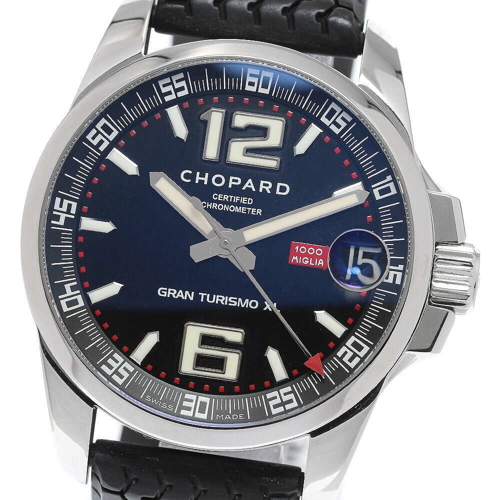 ベルト訳あり ショパール Chopard 8997 ミッレミリア グラントゥーリスモ XL デイト 自動巻き メンズ _967926【中古】