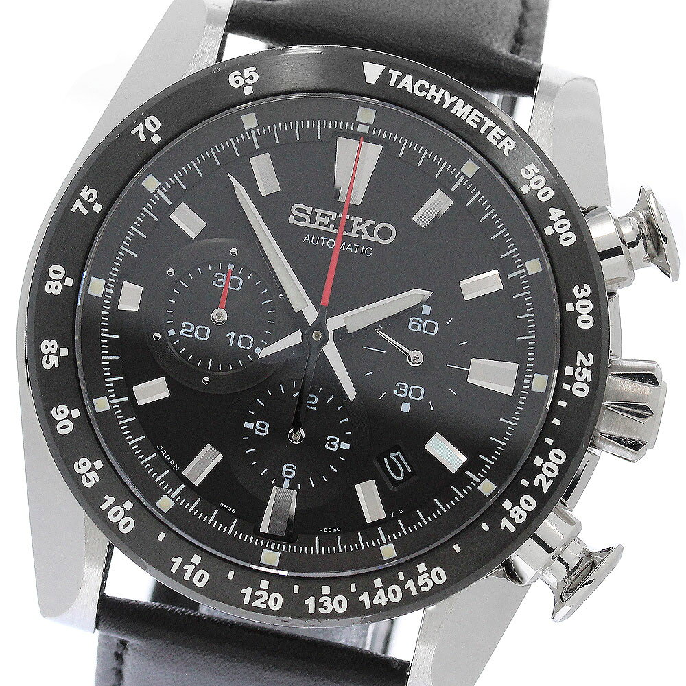 セイコー SEIKO SAEK003/8R28-00C0 ブライツ アナンタ クロノグラフ デイト 自動巻き メンズ 箱付き_968621【中古】