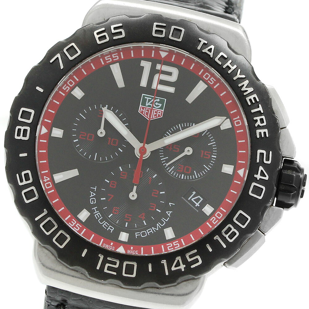 タグホイヤー TAG HEUER CAU1116 フォーミュラ1 クロノグラフ デイト クォーツ メンズ _970599【中古】