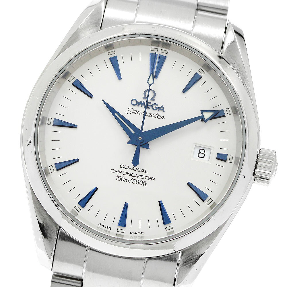 オメガ OMEGA 2503.33 シーマスター アクアテラ コーアクシャル デイト 自動巻き メンズ _953432【中古】