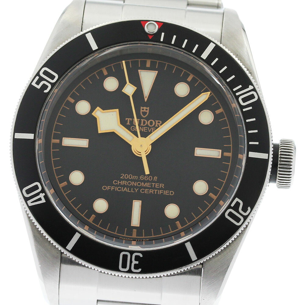 チュードル TUDOR 79230N ヘリテージ ブラックベイ 自動巻き メンズ 良品 保証書付き_960451【中古】