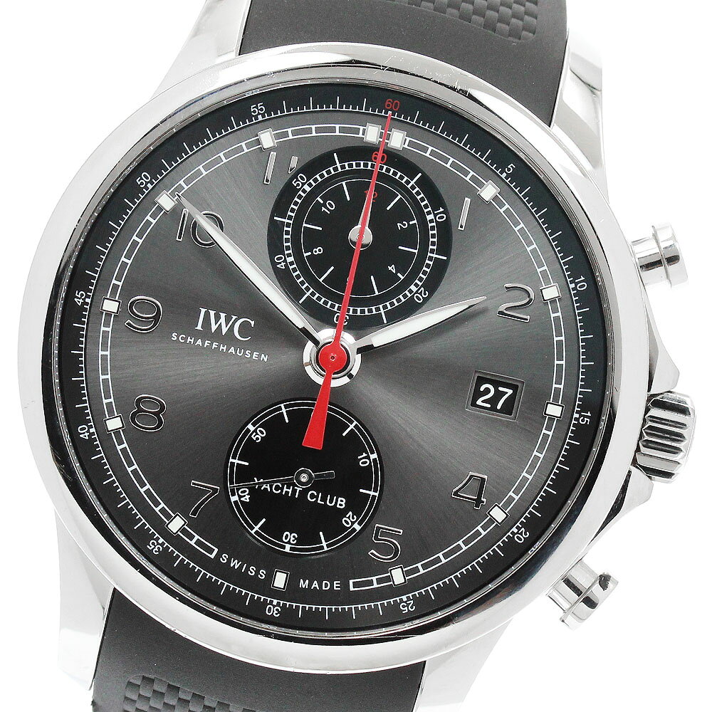 IWC IWC SCHAFFHAUSEN IW390503 ポルトギーゼ ヨットクラブ クロノグラフ 自動巻き メンズ 保証書付き_964300【中古】