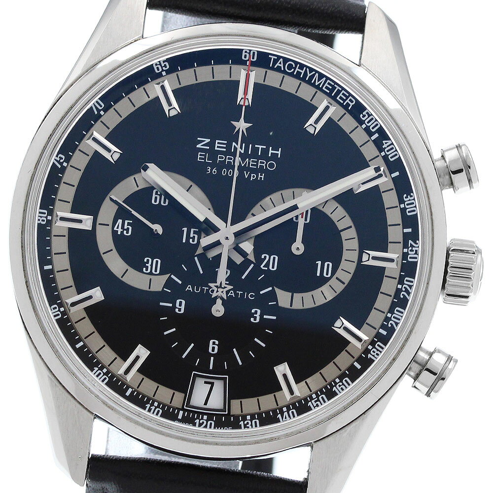 ゼニス ZENITH 03.2040.400 エルプリメロ 36000VPH クロノグラフ 自動巻き メンズ _967794【中古】
