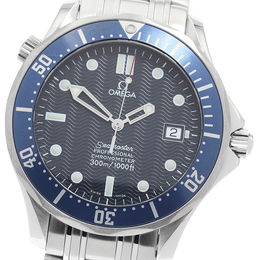 オメガ OMEGA 2531.80 シーマスター300 デイト 自動巻き メンズ _945103【中古】