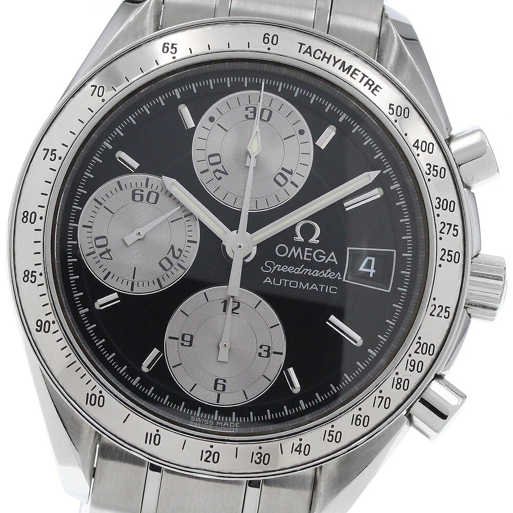 オメガ OMEGA 3513.51 スピードマスター 丸井限定 デイト クロノグラフ 自動巻き メンズ _963140【中古】