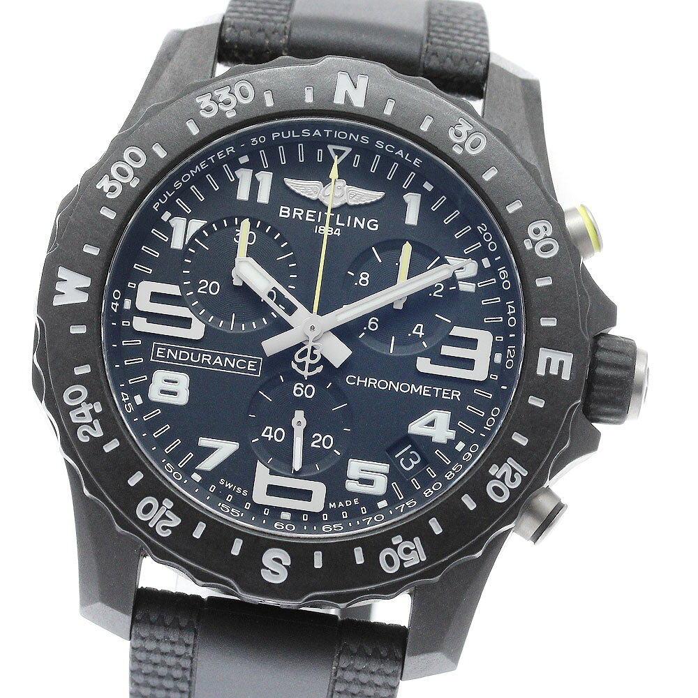 ブライトリング BREITLING X82310 エンデュランス プロ デイト クロノグラフ クォーツ メンズ 良品 内箱・保証書付き_967957【中古】
