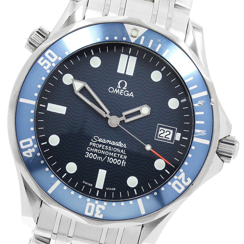 オメガ OMEGA 2531.80 シーマスター300 デイト 自動巻き メンズ _958555【中古】