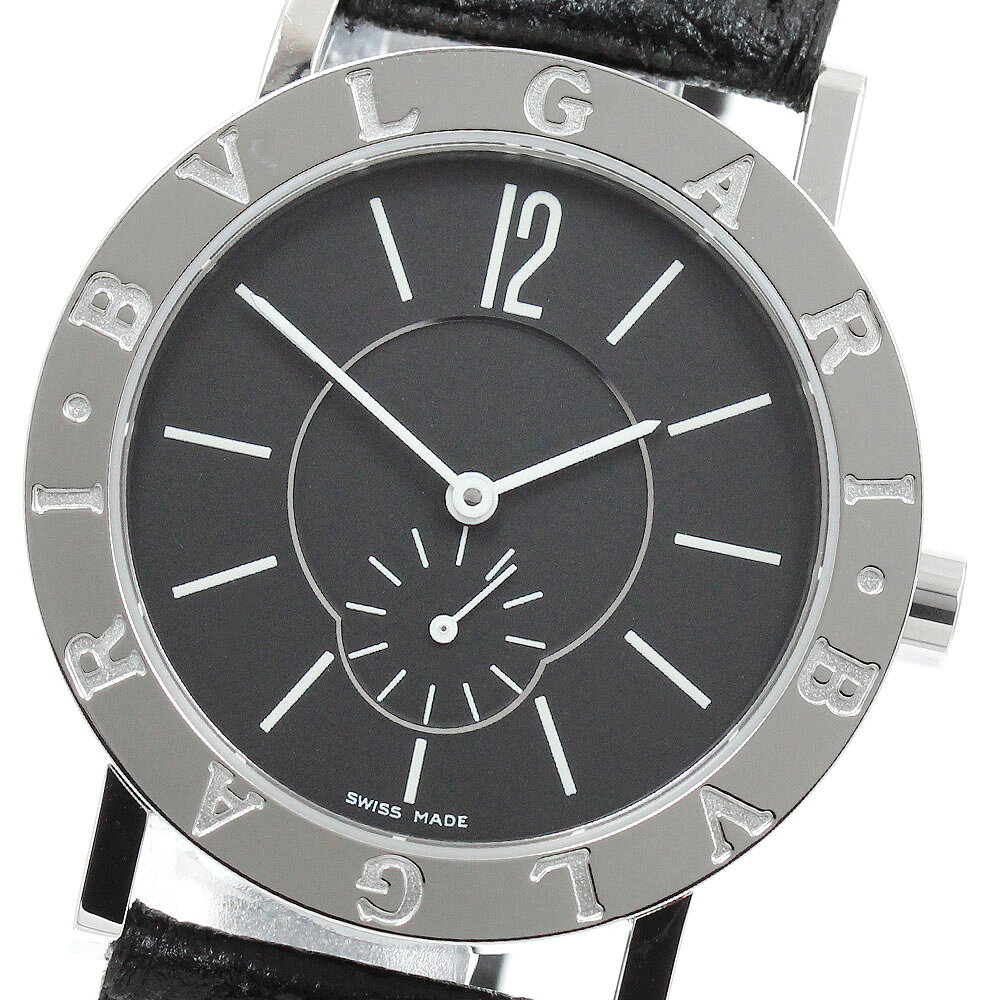 ブルガリ BVLGARI BB33SLNPS ブルガリブルガリ スモールセコンド クォーツ メンズ 美品 _970636【中古】