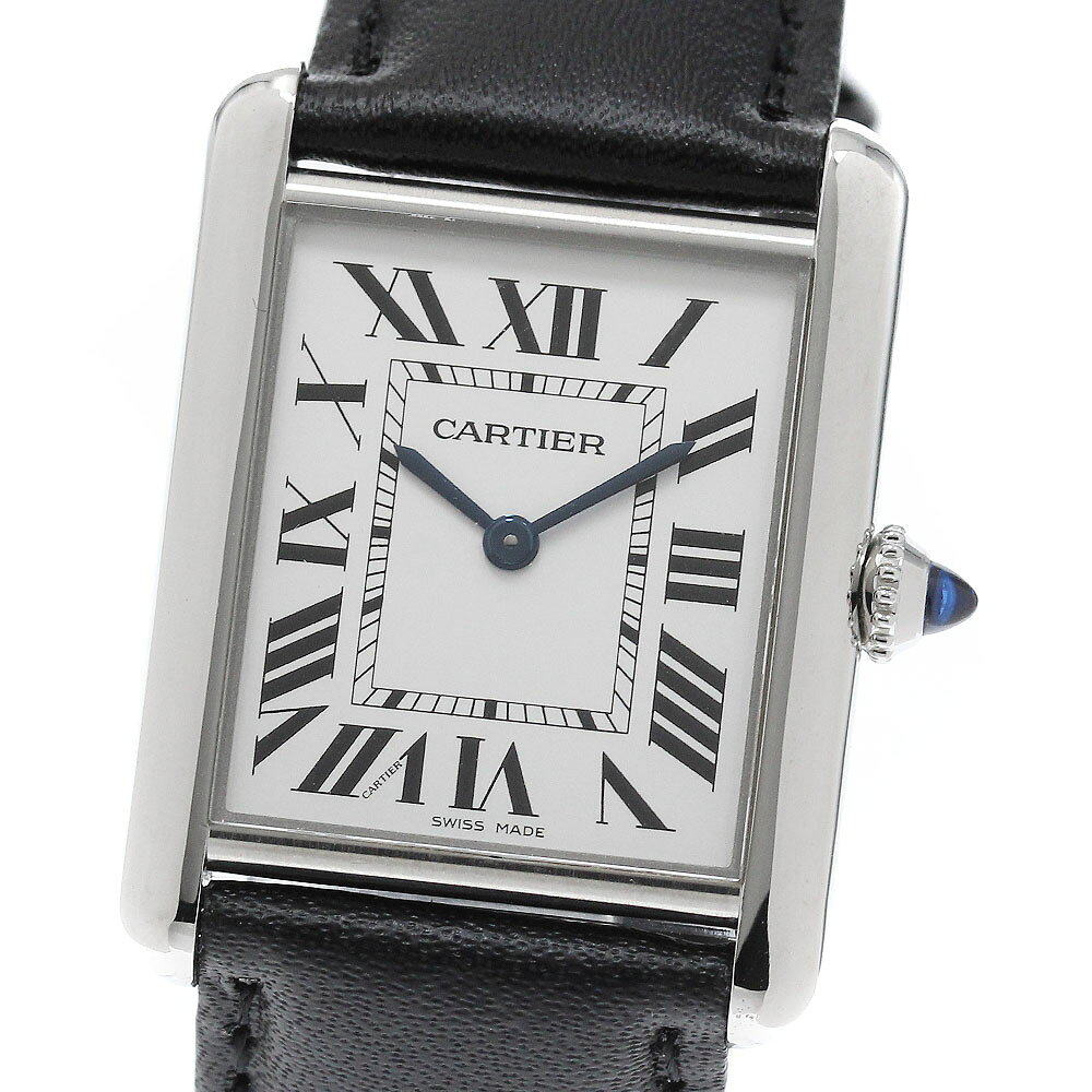カルティエ CARTIER WSTA0041 タンクマスト LM クォーツ メンズ 良品 _970950【中古】