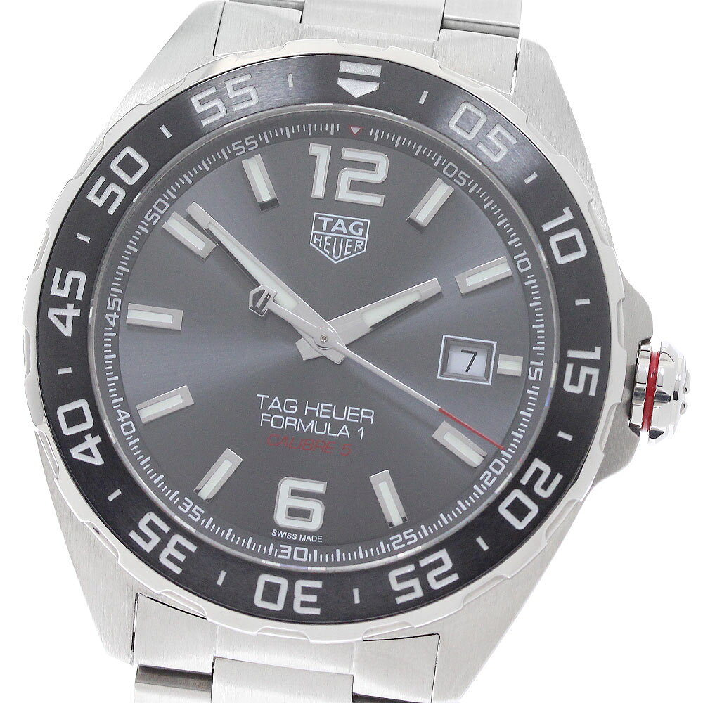 タグホイヤー TAG HEUER WAZ2011/BA0842 フォーミュラー1 デイト キャリバー5 自動巻き メンズ 美品 _971151【中古】