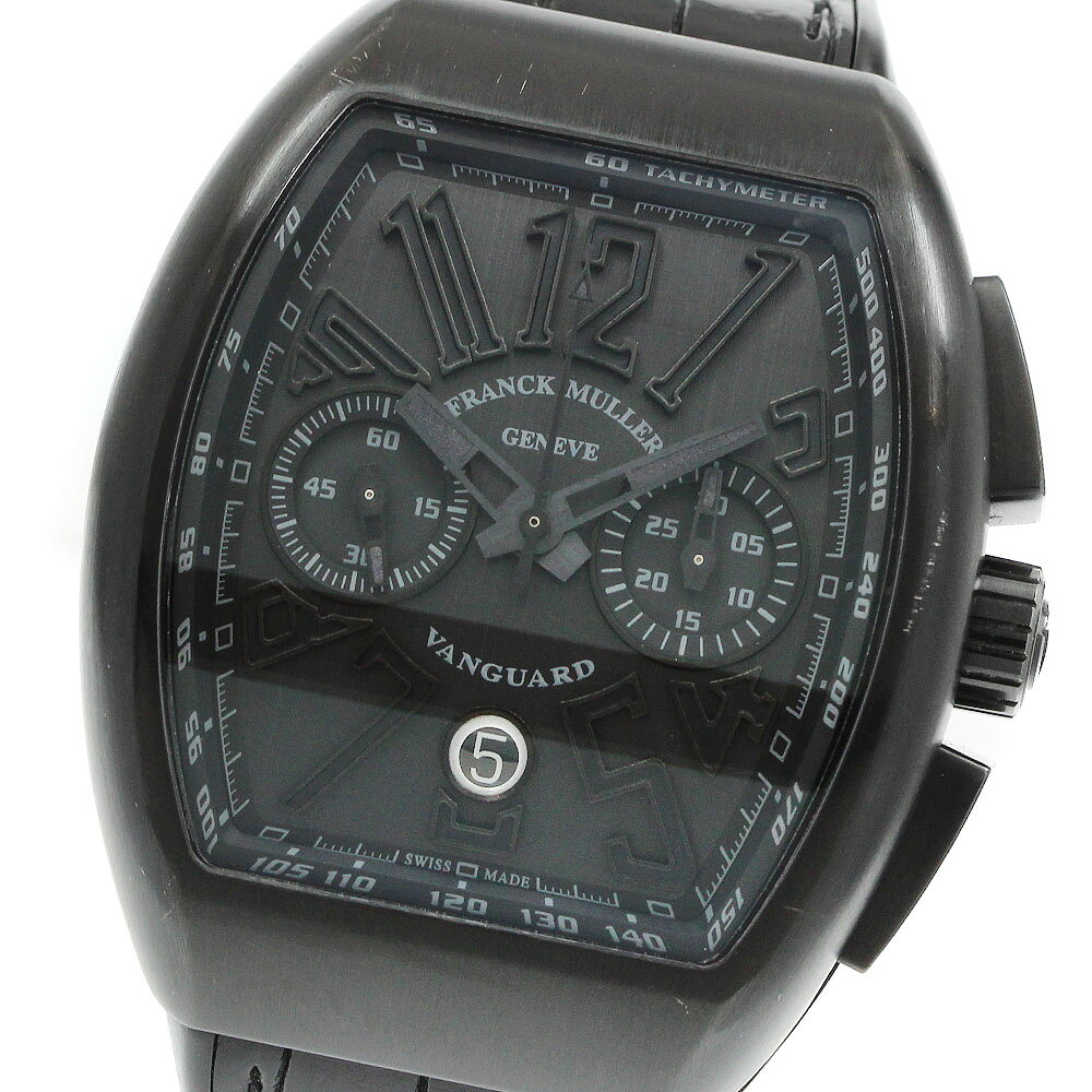 フランクミュラー FRANCK MULLER V45CCDT ヴァンガード クロノグラフ 自動巻き メンズ _969061【中古】