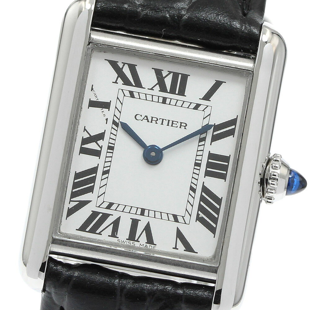 カルティエ CARTIER WSTA0042 タンク マスト SM クォーツ レディース 保証書付き_970629【中古】