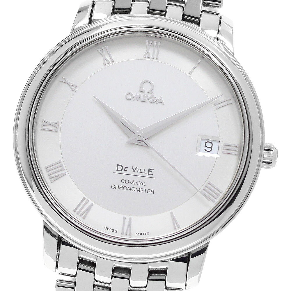 オメガ OMEGA デ・ヴィル プレステージ 4574.31 シルバー メンズ