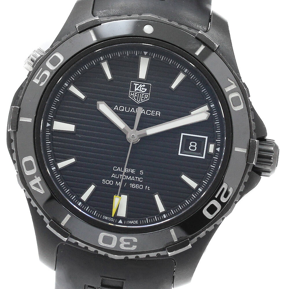 タグホイヤー TAG HEUER WAK2180 アクアレーサー キャリバー5 自動巻き メンズ _971199【中古】