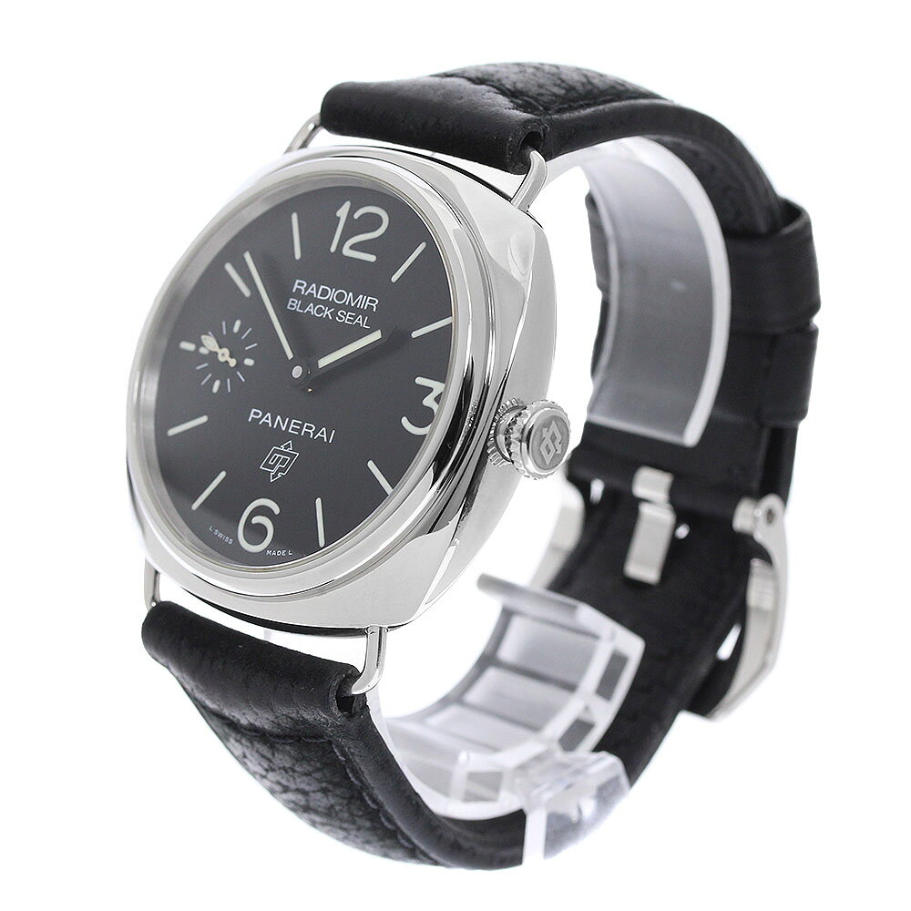 パネライ PANERAI PAM00380 ラジオミール ブラックシール ロゴ スモールセコンド 手巻き メンズ 保証書付き_9 closer01-10269721 CLOSER サンプル画像3