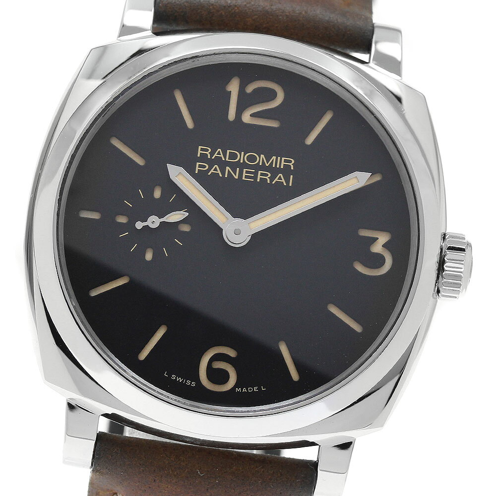パネライ PANERAI PAM00512 ラジオミール 1940 スモールセコンド 手巻き メンズ 良品 保証書付き_966385【中古】