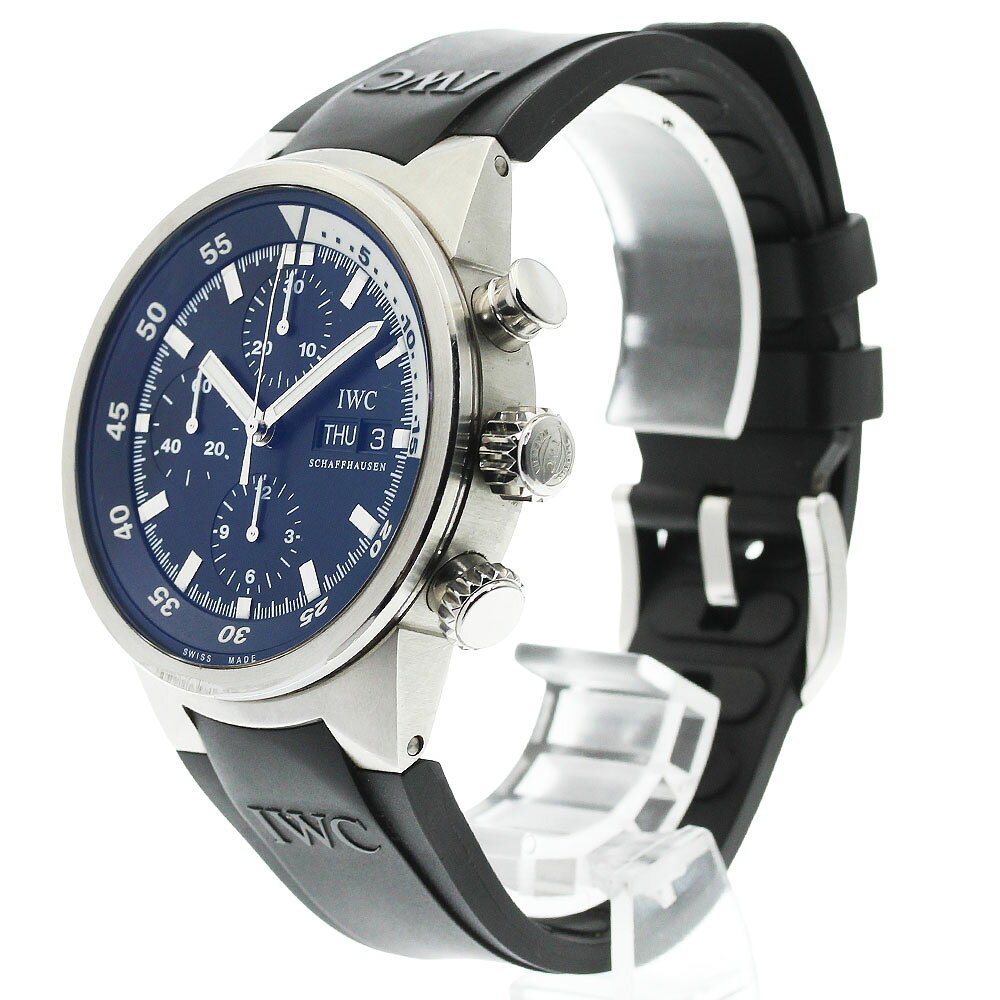 CLOSERのIWC IWC SCHAFFHAUSEN IW371933 アクアタイマー クロノグラフ デイデイト 自動巻き メンズ _968407【中古】｜アングル2