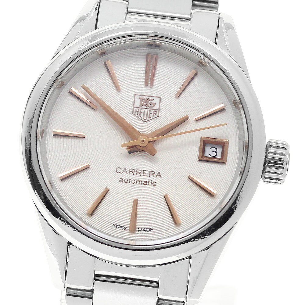 タグホイヤー TAG HEUER WAR2412-3 カレラ キャリバー9 デイト 自動巻き レディース _951503【中古】