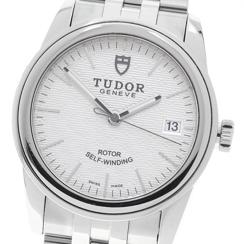 チュードル TUDOR 55000 グラマー デイト 自動巻き メンズ 保証書付き_952762【中古】