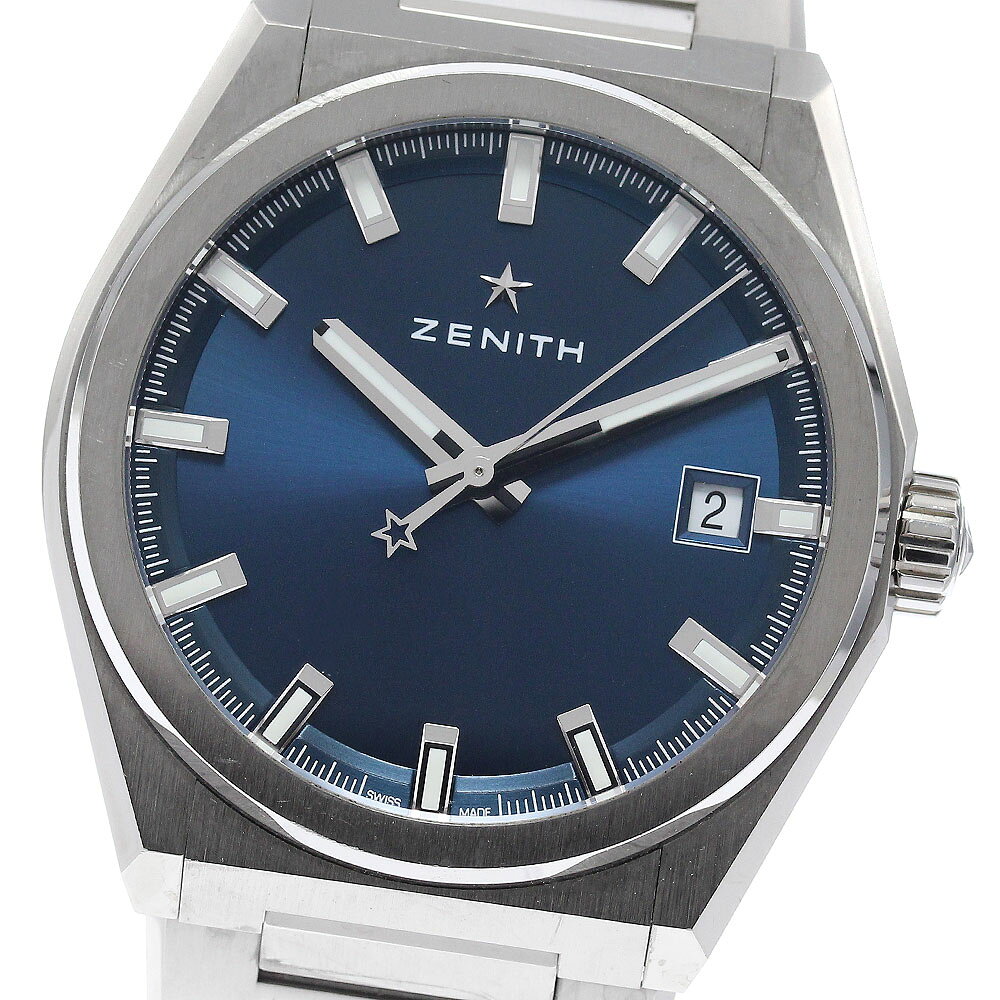 ゼニス ZENITH 95.9000.670/51.M9000 デファイ クラシック デイト 自動巻き メンズ 箱・保証書付き_964299【中古】