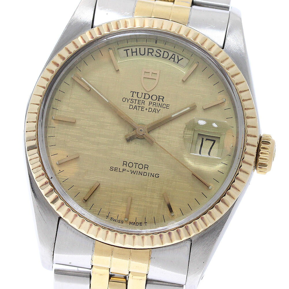 チュードル TUDOR 94613 オイスタープリンス デイトデイ YGベゼル 自動巻き メンズ _967844【中古】