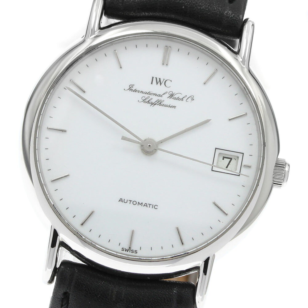 IWC IWC SCHAFFHAUSEN IW351320 ポートフィノ デイト 自動巻き メンズ _968687【中古】